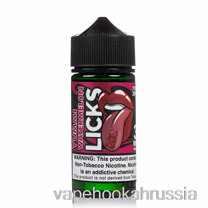 Vape Russia вкусный арбузный пунш - лижет ролл апз - 100мл 0мг